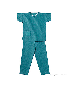 Foliodress Suit (Kasack + Hose) Gr. S, grn, Hartmann, medishop.de