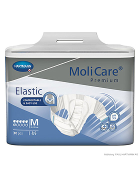 MoliCare Premium Elastic 6 Tropfen Gr. M Inkontinenzslips (30 Stck.), Hartmann, medishop.de