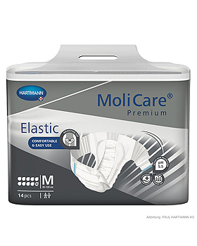 MoliCare Premium Elastic 10 Tropfen Gr. M Inkontinenzslips (14 Stck.), Hartmann, medishop.de