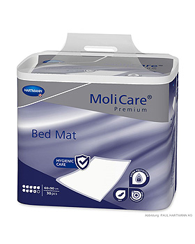MoliCare Premium Bed Mat 9 Tropfen Krankenunterlagen 60 x 90 cm (30 Stck.), Hartmann, medishop.de