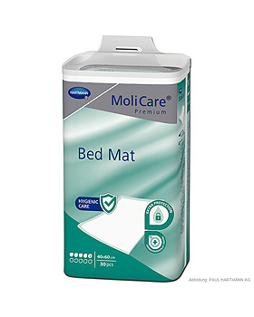 MoliCare Premium Bed Mat 5 Tropfen Krankenunterlagen 40 x 60 cm (30 Stck.), Hartmann, medishop.de