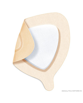 PermaFoam Classic sacral (10 Stck.) Schaumverband steril 22,5 x 22,5 cm, Hartmann, medishop.de