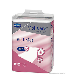 MoliCare Premium Bed Mat 7 Tropfen Krankenunterlagen 60 x 60 cm (30 Stck.), Hartmann, medishop.de