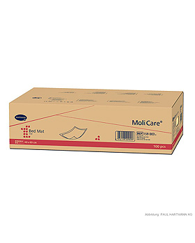 MoliCare Bed Mat Eco 7 Tropfen Krankenunterlagen 40 x 60 cm (100 Stck.), Hartmann, medishop.de
