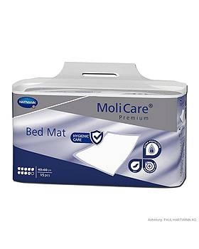 MoliCare Premium Bed Mat 9 Tropfen Krankenunterlagen 40 x 60 cm (15 Stck.), Hartmann, medishop.de