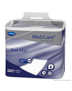 MoliCare Premium Bed Mat 9 Tropfen Krankenunterlagen 60 x 90 cm (15 Stck.), Hartmann, medishop.de