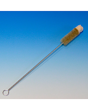 Reagenzglasbrste mit Wollbschel 10-12 mm , Karl Hecht, medishop.de