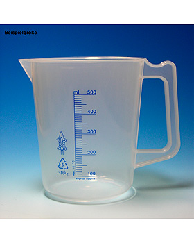 Messbecher 500 ml mit Skala, Karl Hecht, medishop.de
