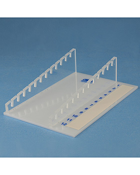 Ablagegestell aus Plexiglas fr 12 Objekttrger, Karl Hecht, medishop.de