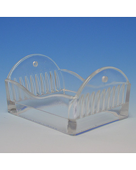 Frberahmen aus Glas fr 10 Objekttrger, Karl Hecht, medishop.de