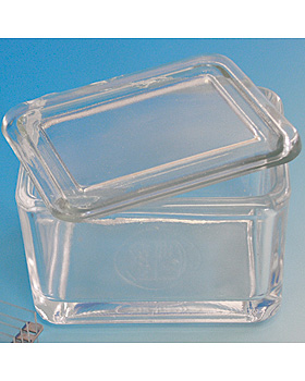 Glaskasten mit Deckel allein 9 x 7 x 6,5 cm, Karl Hecht, medishop.de