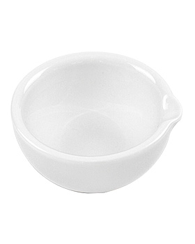 Mörser aus Porzellan mit Ausguss ca. 100 mm Ø, Karl Hecht, medishop.de