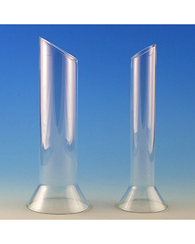 Spekula aus Klarglas, 34-36 mm ca. 15,5 cm lang, CE, Karl Hecht, medishop.de