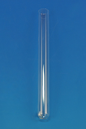 Einmal-Reagenzglser aus Glas, glatter Rand,160 mm x  16 mm (100 Stck.), Karl Hecht, medishop.de