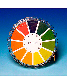 Universal-Indikatorpapier pH 1-14, 7 mm x 5 m, Karl Hecht, medishop.de