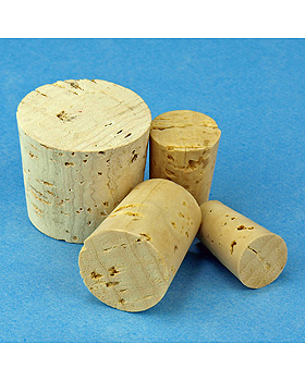 spitze Korkstopfen, 1a-Qualitt, porenarm, 16 x 13 x 22 mm, Karl Hecht, medishop.de