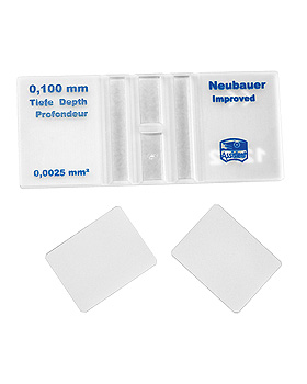 Assistent Zhlkammer nach Neubauer improved, doppelt, mit CE-Zeichen, Karl Hecht, medishop.de