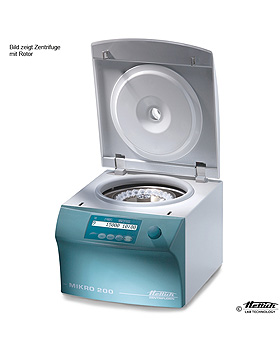 MIKRO 200 Mikroliterzentrifuge, 200-240 V, ohne Rotor, Hettich, medishop.de