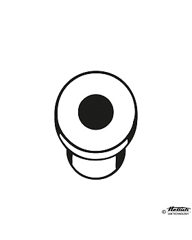 Adapter, 1-fach,  17 x 84 mm, Hettich, medishop.de