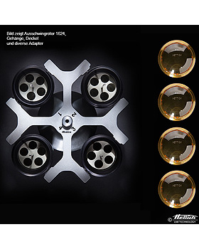 Ausschwingrotor 4-fach, ohne Gehnge, Winkel 90, Hettich, medishop.de