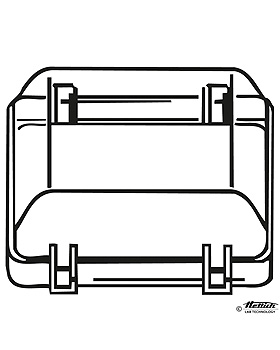 Kunststoffdeckel fr Gehnge 1660, Hettich, medishop.de