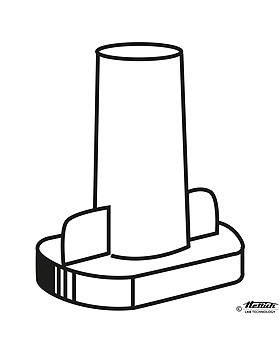 Zyto-Kammer mit Dichtung, PP, 1-fach 4 ml, 100 Stck, Hettich, medishop.de