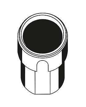 Leichtmetall-Nutgehnge fr max. 1 x 290 ml, passend in Rotor 1754, 4 Stck, Hettich, medishop.de