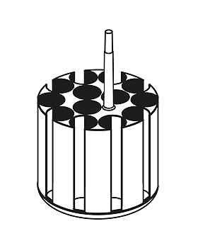 Adapter 13-fach,  17,5 x 62 mm, Hettich, medishop.de