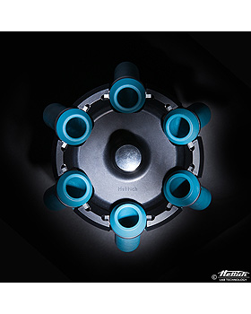 Ausschwingrotor mit Stehfu 6-fach, ohne Gehnge, Winkel 90, Hettich, medishop.de