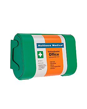 Office Verbandkasten, grn, gefllt nach DIN 13157, Holthaus Medical, medishop.de