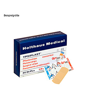 YPSIPLAST Pflasterstrips 1,9 x 7,2 cm wasserfest (50 Strips), Holthaus Medical, medishop.de