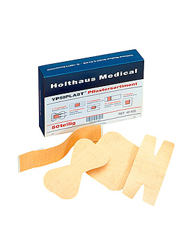 YPSIPLAST Wundpflastersortiment robust 50-teilig, Holthaus Medical, medishop.de