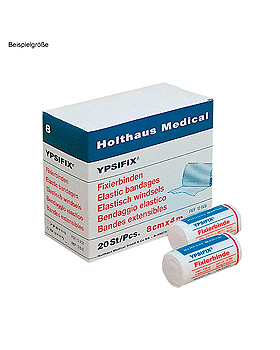 Holthaus Medical YPSIFIX Fixierbinde 8 cm x 4 m 20 Stück weiß 
