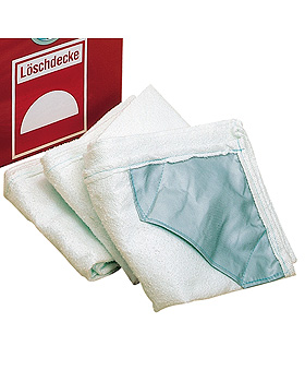 Feuerl�schdecke 160 x 180 cm, aus Thermoglasgewebe, Holthaus Medical, medishop.de