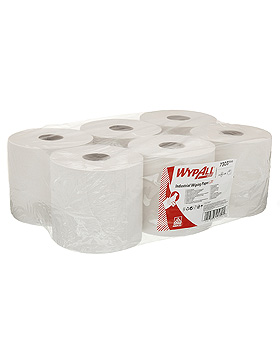 WYPALL Papierwischtcher 2-lagig, wei 18,5 x 38 cm (6 x 380 Bl.), Kimberly-Clark, medishop.de