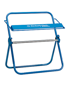 Wandhalter fr Grorollen, aus Metall, blau, Kimberly-Clark, medishop.de