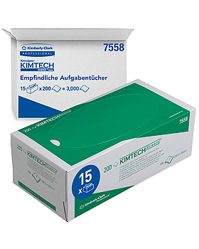 KIMTECH SCIENCE Labortcher, 2-lagig, wei, 20 x 20 cm (15 x 200 Bl.), Kimberly-Clark, medishop.de