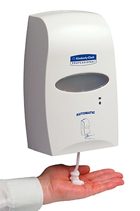 Elektronischer Hautpflegespender wei, berhrungslos, 29 x 18,3 x 10 cm, Kimberly-Clark, medishop.de