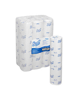 SCOTT ESSENTIAL rzterollen, 1-lagig, wei, geprgt, 50 x 38 cm (6 x 190 Bl.), Kimberly-Clark, medishop.de
