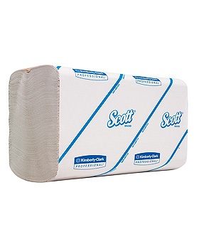SCOTT Control Falthandtücher 1-lagig, weiß, 21,2 x 20,0 cm (15 x 322 Bl.), Kimberly-Clark, medishop.de