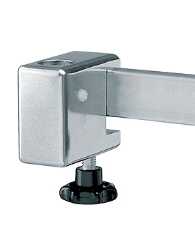 Wandschienenklaue für Normschienen, mit Aufnahme Ø 18 mm, Provita, medishop.de