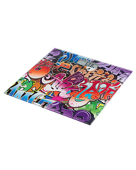 elektronische Glas-Personenwaage Toni, Graffiti Design, Korona, medishop.de