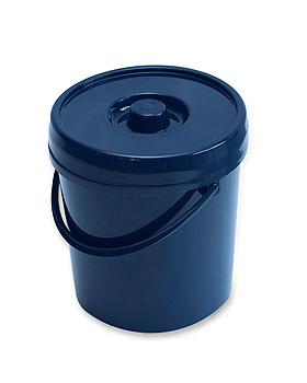 Windeleimer classic marineblau 11 Ltr., Lockweiler Werte, medishop.de