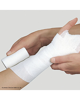 Lenkideal Idealbinden wei, 5 m x 15 cm, ohne Verbandklammern (10 Stck.), Lohmann und Rauscher, medishop.de