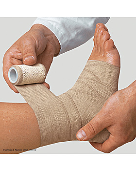 Porelast Pflasterbinden hautfarben, 2,5 m x 6 cm (10 Stck.), Lohmann und Rauscher, medishop.de