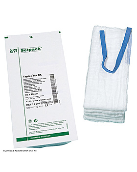 Setpack Toptex lite Bauchtücher steril 40 x 40 cm, grün, 4-lagig (2 Stck.), 20 Packungen, Lohmann und Rauscher, medishop.de