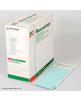 Raucodrape PRO OP-Abdecktücher steril, 2-lagig, 75 x 90 cm (40 Stck.), Lohmann und Rauscher, medishop.de