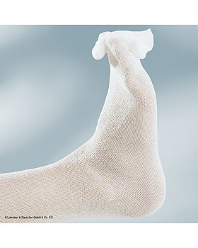 tg-Schlauchverband, wei, Gr. 6, 5 m x 6,5 cm, Lohmann und Rauscher, medishop.de