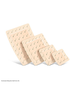 Suprasorb P sensitive border lite steril Schaumverband 7,5 x 7,5 cm (10 Stck.), Lohmann und Rauscher, medishop.de