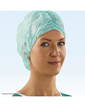 Sentinex OP-Hauben Fancy, grn (100 Stck.), Lohmann und Rauscher, medishop.de